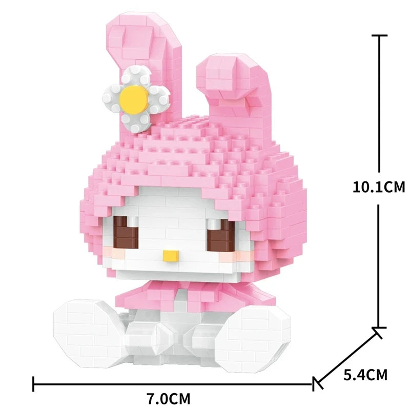 Hello Kitty Petit Bloc de Construction Mélodie
