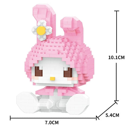 Hello Kitty Petit Bloc de Construction Mélodie
