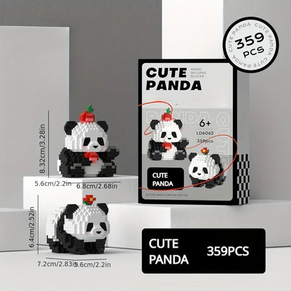 Panda Building Blocks ( plusieurs model disponible dans l'article )